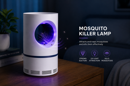 USB Mosquito Killer Lamp – Powerful UV Light Insect Trap for Home & Bedroom