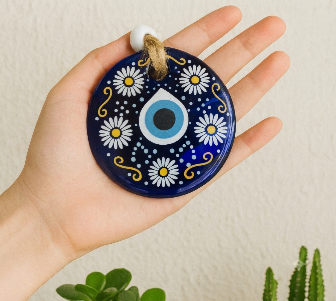 Evil Eye Wall Hanging – Positive Energy & Protection Charm