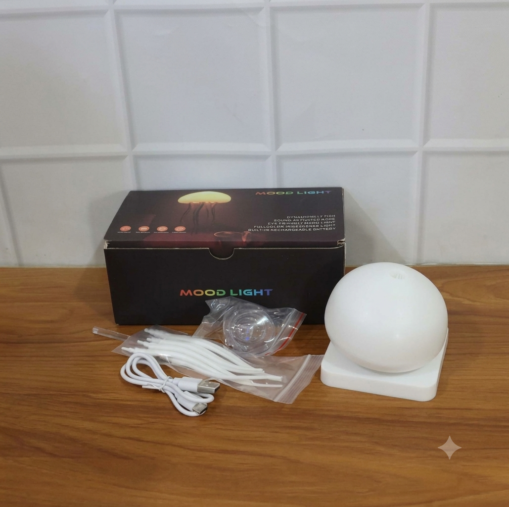 Jellyfish LED Mood Light– Color-Changing Ambient Lamp