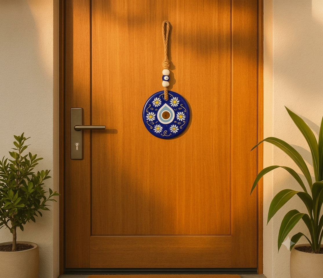Evil Eye Wall Hanging – Positive Energy & Protection Charm