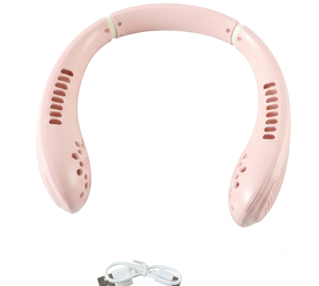 USB Rechargeable Portable Bladeless Neck Fan