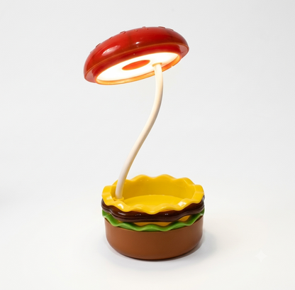 Burger Shape Folding LED Lamp for Home