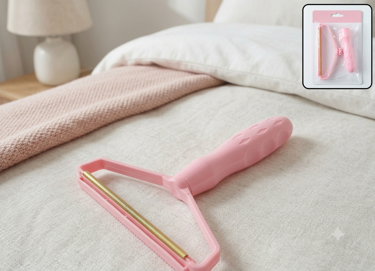 Reusable Lint Remover Roller – Eco-friendly Fabric and Pet Hair Cleaner